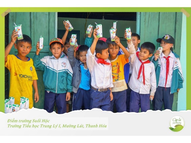 Vinamilk đồng h&#224;nh c&#249;ng Cặp l&#225; y&#234;u thương ‘Trao cơ hội đi học, cho cơ hội đổi đời’ - Ảnh 3