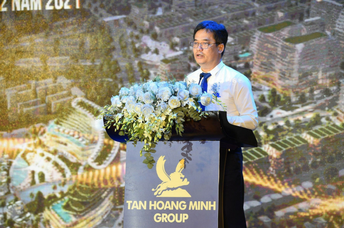 &Ocirc;ng L&ecirc; Quốc Anh, Tỉnh ủy vi&ecirc;n, Ph&oacute; Chủ tịch UBND Tỉnh Ki&ecirc;n Giang ph&aacute;t biểu.