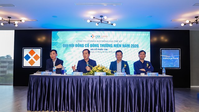 Shark Hưng c&ugrave;ng ban l&atilde;nh đạo Cenland.