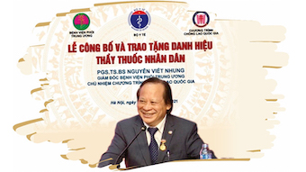 PGS.TS. Nguyễn Viết Nhung &ndash; Gi&aacute;m đốc Bệnh viện phổi Trung Ương