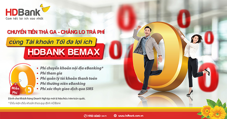 HDBank tiếp tục miễn nhiều loại ph&#237; giao dịch trực tuyến với BeMax - Ảnh 1