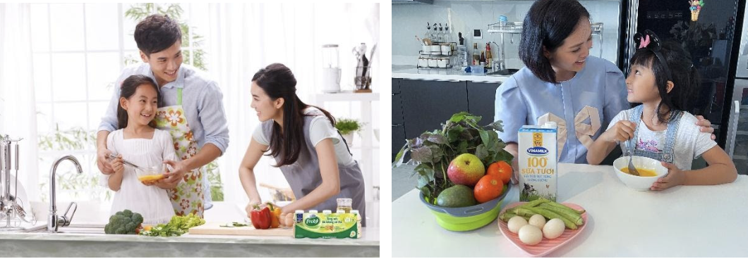 &nbsp;Vinamilk c&oacute; nhiều nh&atilde;n hiệu quen thuộc với mọi gia đ&igrave;nh như &Ocirc;ng Thọ, Sữa tươi 100%, Sữa bột Dielac, sữa chua Vinamilk, Probi&hellip;