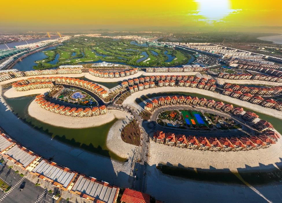 Isla Bella sở hữu nhiều c&ocirc;ng vi&ecirc;n nhất Vinhomes Royal Island&nbsp;