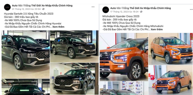 Loạt mẫu xe mới đời 2023 được rao b&aacute;n với mức gi&aacute; rẻ bất ngờ tr&ecirc;n mạng x&atilde; hội&nbsp;