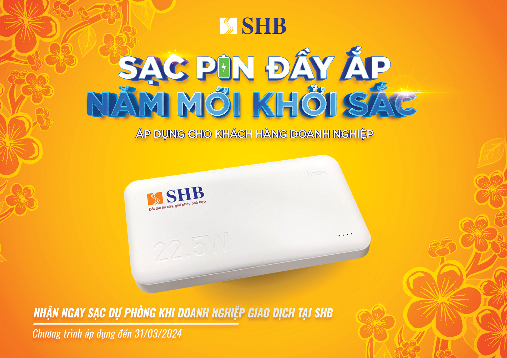 Khai xu&#226;n mới, SHB “l&#236; x&#236;” nhiều qu&#224; tặng hấp dẫn cho kh&#225;ch h&#224;ng doanh nghiệp - Ảnh 1