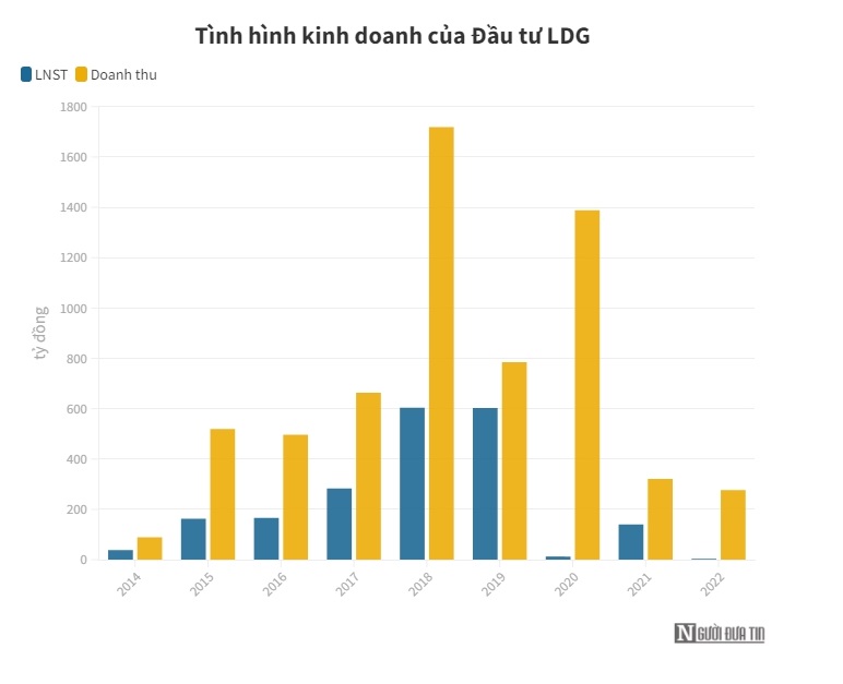 Đầu tư LDG chỉ ho&#224;n th&#224;nh 1,3% mục ti&#234;u lợi nhuận năm 2022 - Ảnh 1