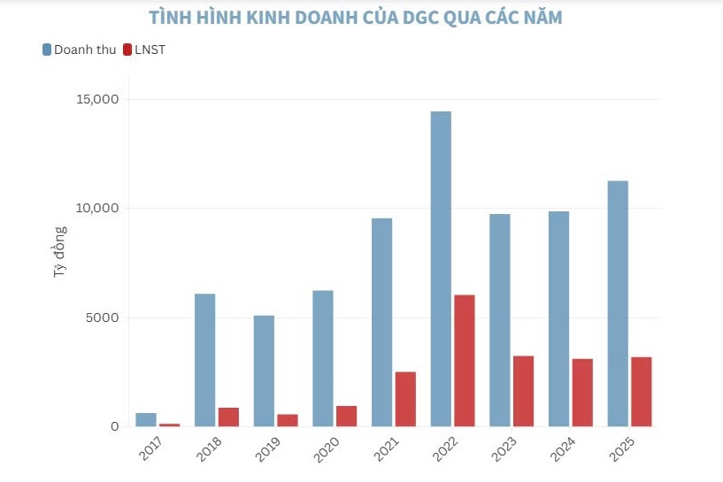Nghịch lý doanh thu đi lên, lợi nhuận quý IV của Hóa chất Đức Giang vẫn "hụt hơi" - Ảnh 1