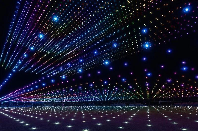 Với 2.024 drones &ndash; tượng trưng cho năm 2024, đ&acirc;y sẽ l&agrave; m&agrave;n tr&igrave;nh diễn nhiều drones nhất trong khu vực đến thời điểm hiện tại (Ảnh minh họa)