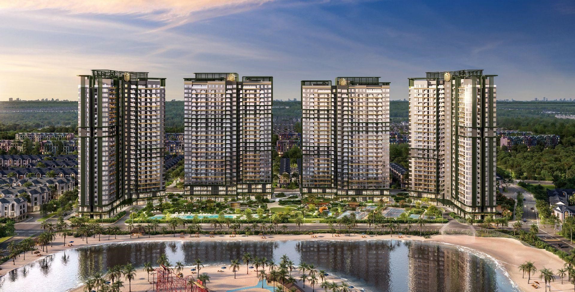 Phối cảnh dự &aacute;n LUMI&Egrave;RE Springbay tại Ocean Park 2 do Masterise Homes ph&aacute;t triển thu h&uacute;t sự quan t&acirc;m lớn từ thị trường