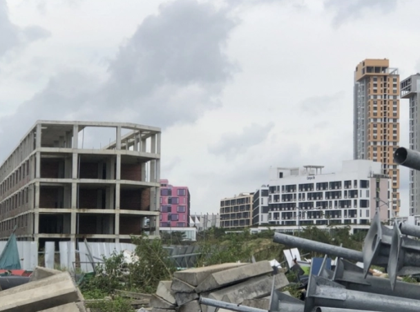 Dự &aacute;n The Empire (thuộc tổ hợp Cocobay Đ&agrave; Nẵng, quận Ngũ H&agrave;nh Sơn, th&agrave;nh phố Đ&agrave; Nẵng). Ảnh: Nhuệ Lộc