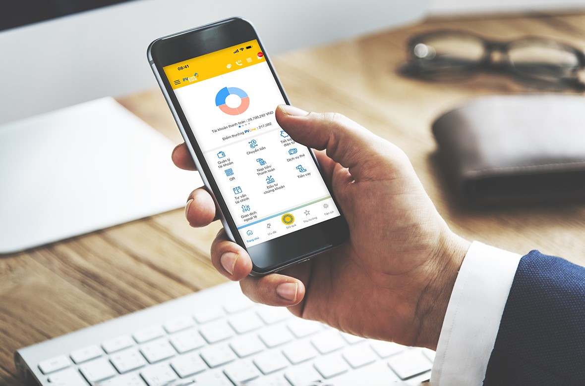 Kh&aacute;ch h&agrave;ng chuyển tiền quốc tế online tr&ecirc;n ứng dụng PV Mobile Banking được miễn ph&iacute; chuyển tiền của PVcomBank v&agrave; điện ph&iacute; &nbsp;