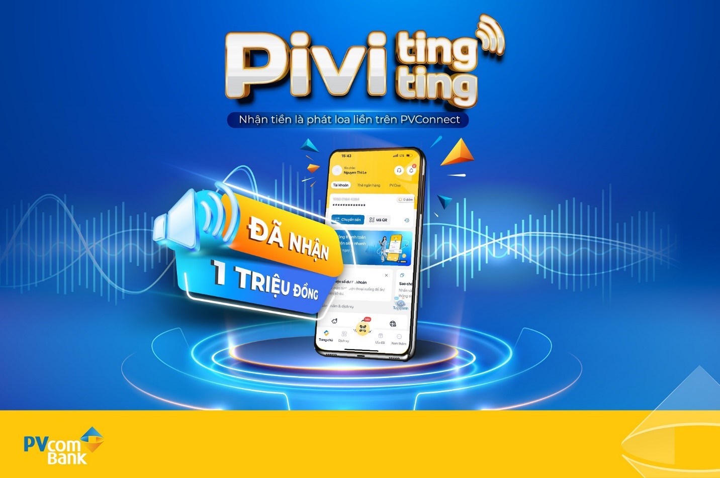 PVcomBank ra mắt t&iacute;nh năng th&ocirc;ng b&aacute;o biến động số dư bằng giọng n&oacute;i tr&ecirc;n PVConnect &nbsp;