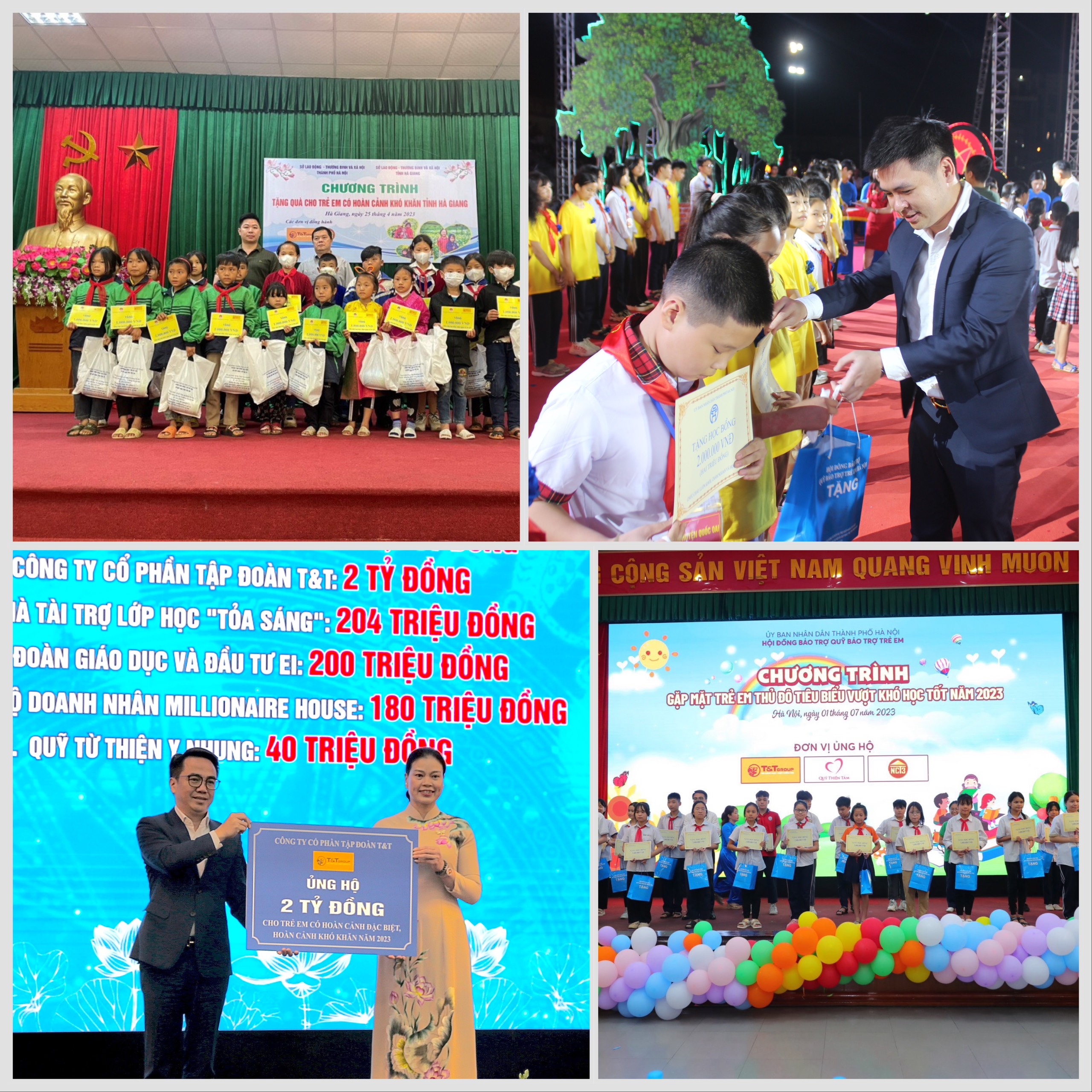 &nbsp;T&amp;T Group lu&ocirc;n d&agrave;nh sự quan t&acirc;m đặc biệt đối với những ho&agrave;n cảnh kh&oacute; khăn, trong đ&oacute; c&oacute; trẻ em ngh&egrave;o &nbsp;