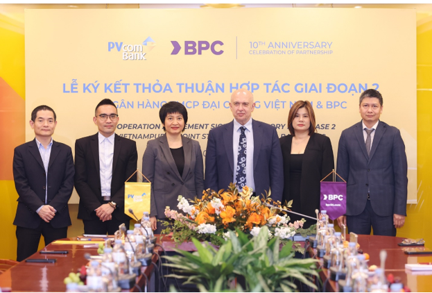 PVcomBank v&agrave; BPC đ&atilde; k&yacute; kết thỏa thuận hợp t&aacute;c giai đoạn mới trong năm 2025