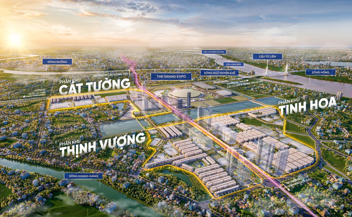 Sở hữu vị tr&iacute; đắc địa, Vinhomes Global Gate nhận nhiều đợt &ldquo;s&oacute;ng&rdquo; hạ tầng đổ về c&ugrave;ng l&uacute;c &nbsp;