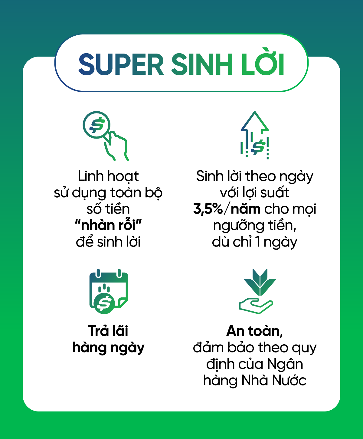 Những ưu điểm nổi bật của VPBank Super Sinh Lời &nbsp;