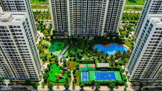 Vinhomes Grand Park sở hữu kh&ocirc;ng gian sống xanh, hệ sinh th&aacute;i tiện &iacute;ch đồng bộ &nbsp;