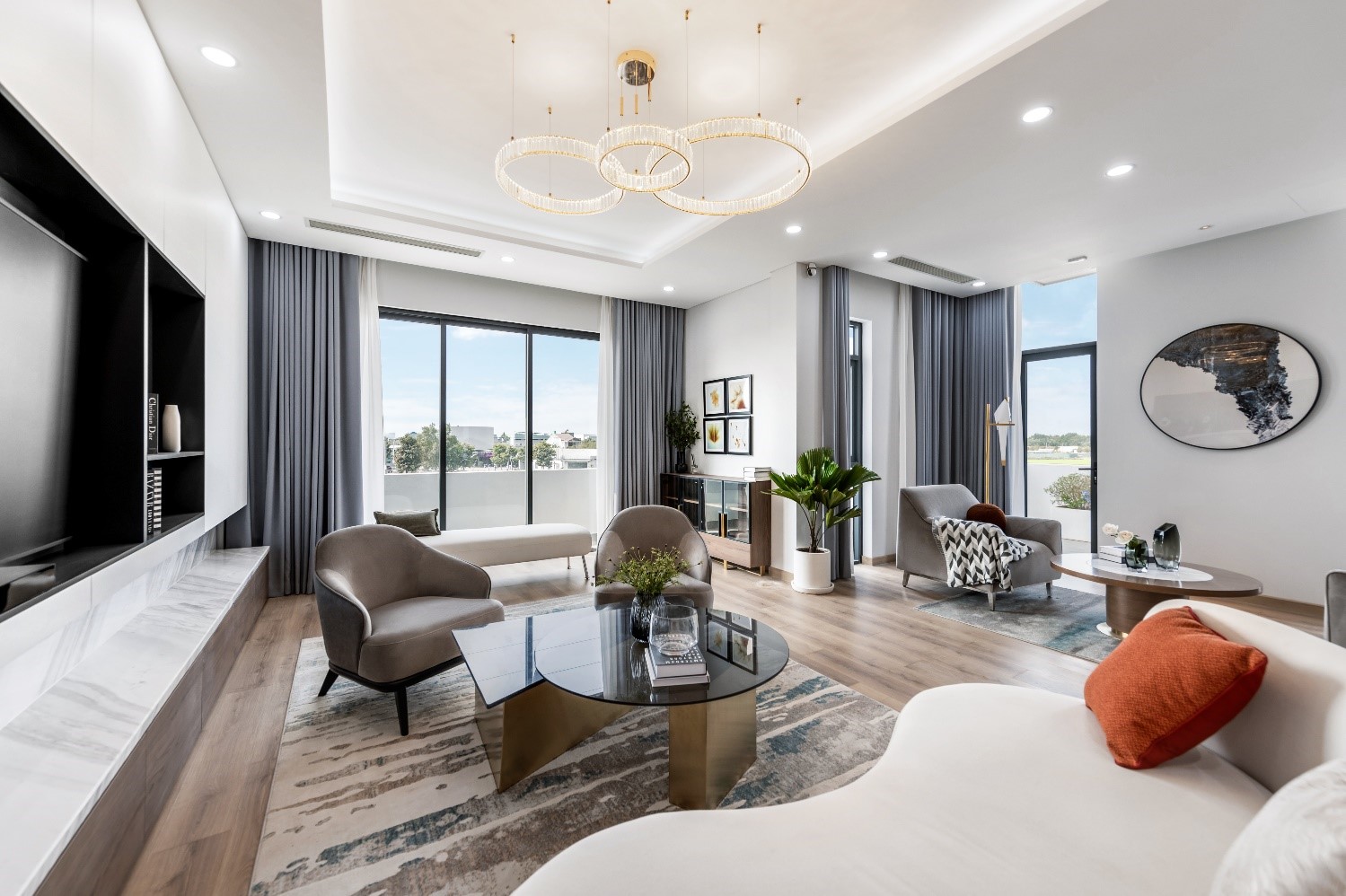 Căn hộ nh&agrave; mẫu tại T&amp;T City Millennia