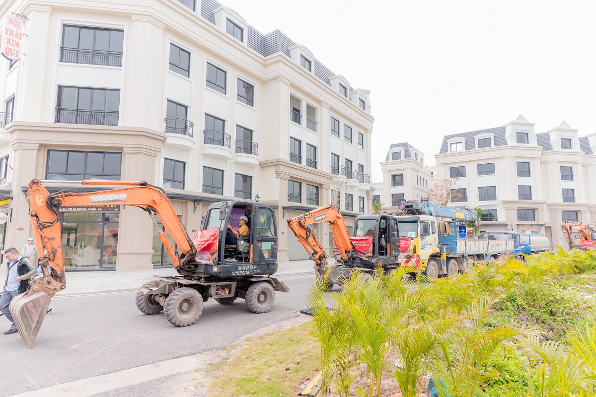 V&ograve;ng xuyến Vinhomes Golden Avenue c&oacute; quy m&ocirc; 4,81ha, dự kiến ho&agrave;n th&agrave;nh th&aacute;ng 8/2025 &nbsp;