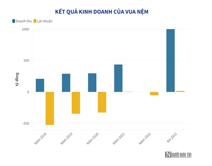 Quảng c&#225;o rầm rộ, Vua Nệm vẫn b&#225;o lỗ hơn 54 tỷ đồng - Ảnh 1
