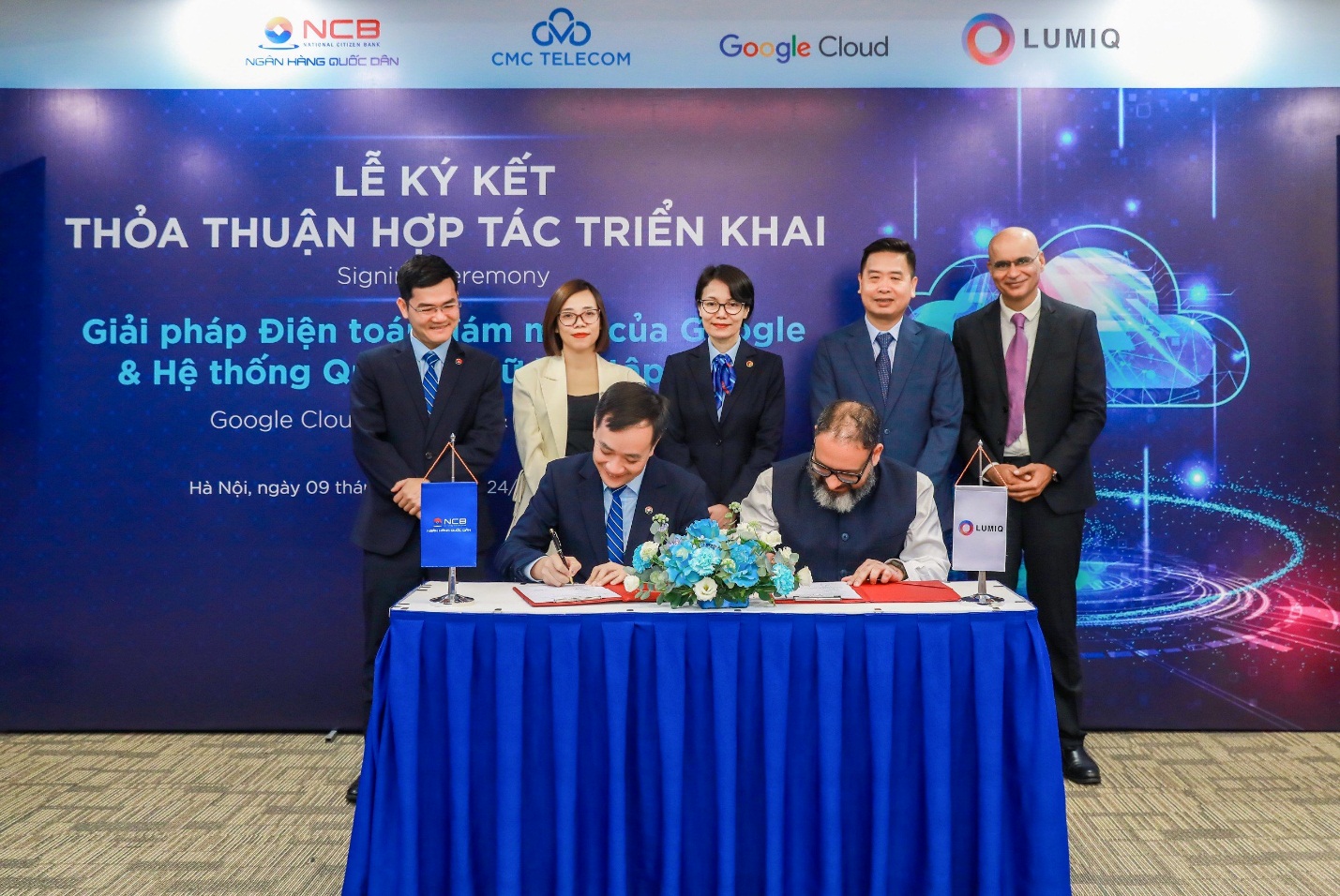 NCB phối hợp với đối t&aacute;c LUMIQ để triển khai nền tảng dữ liệu tập trung Data Platform &nbsp;