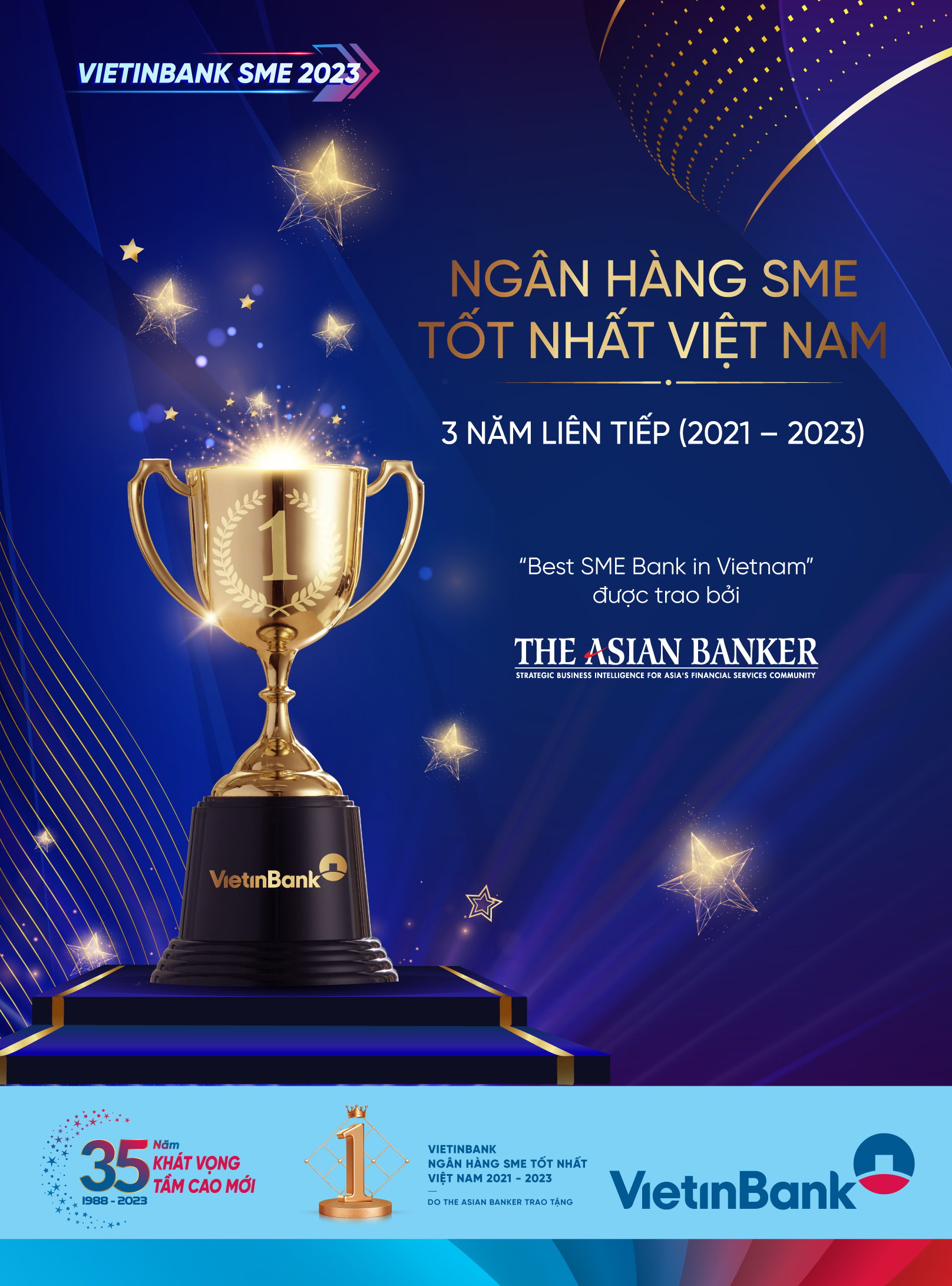 VietinBank - Ngân hàng SME tốt nhất Việt Nam 3 năm liên tiếp - Ảnh 1