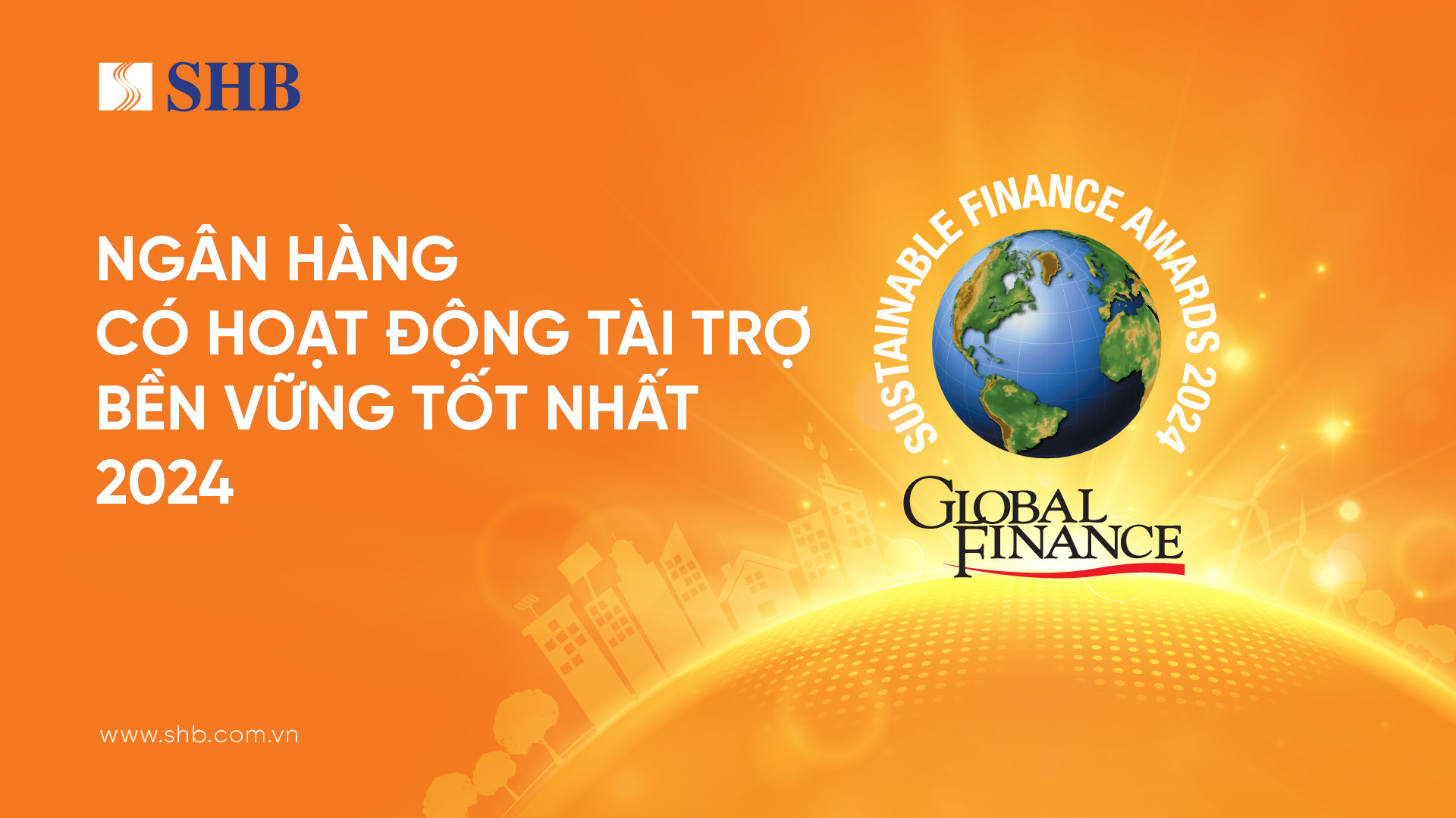 SHB năm thứ hai li&#234;n tiếp được vinh danh Ng&#226;n h&#224;ng c&#243; hoạt động T&#224;i trợ Bền vững tốt nhất - Ảnh 1