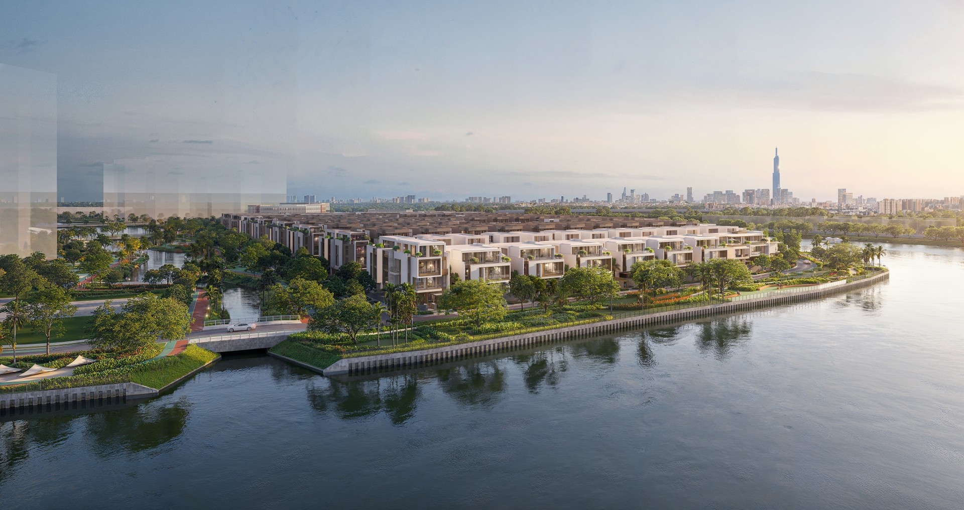 B&aacute;n đảo SOLA - biểu tượng villa compound duy nhất tại The Global City - trung t&acirc;m TPHCM.