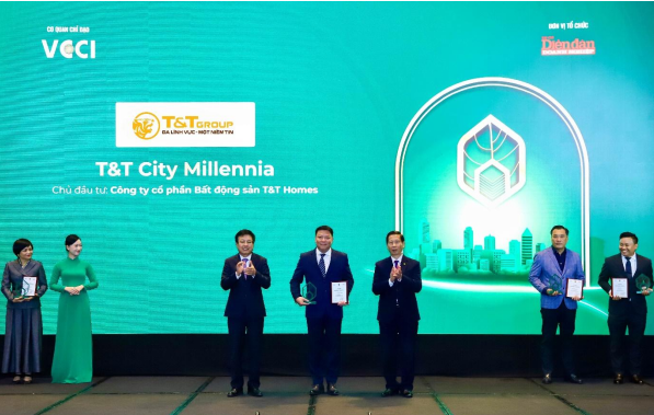 T&amp;T City Millennia được vinh danh &ldquo;Dự &aacute;n đ&aacute;ng sống 2025&rdquo;
