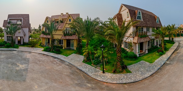 The Grand Island được x&acirc;y dựng với mật độ thấp bậc nhất đ&ocirc; thị Eco Central Park
