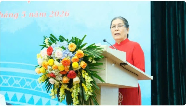 B&agrave; Nguyễn Thị Thanh H&ograve;a &ndash; nguy&ecirc;n Uỷ vi&ecirc;n Trung ương Đảng, nguy&ecirc;n Chủ tịch Hội Li&ecirc;n Hiệp Phụ nữ Việt Nam, Chủ tịch Hội Bảo vệ quyền trẻ em Việt Nam ph&aacute;t biểu tại Đại hội.