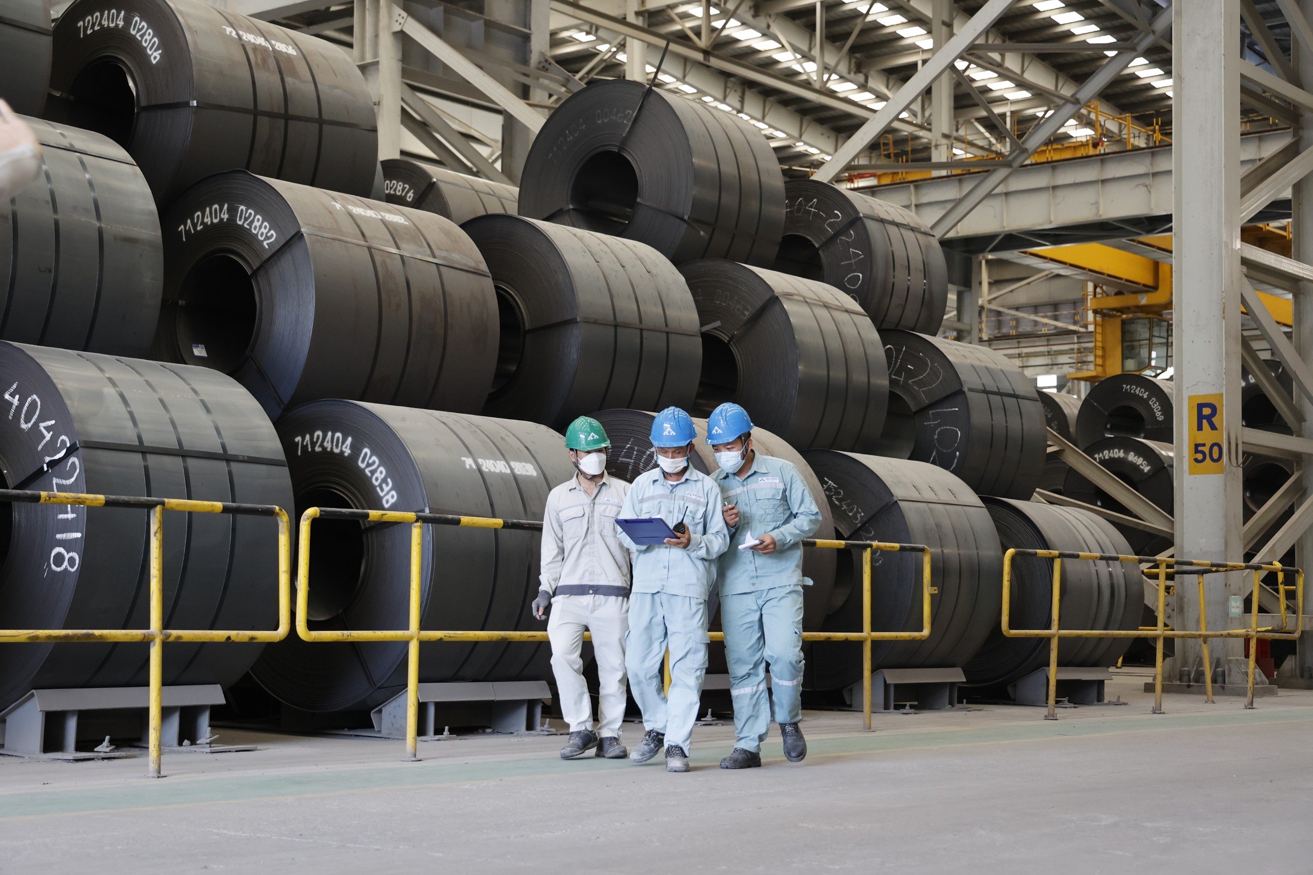 Sản lượng th&#233;p x&#226;y dựng, th&#233;p chất lượng cao H&#242;a Ph&#225;t cao nhất từ đầu năm 2024 - Ảnh 2