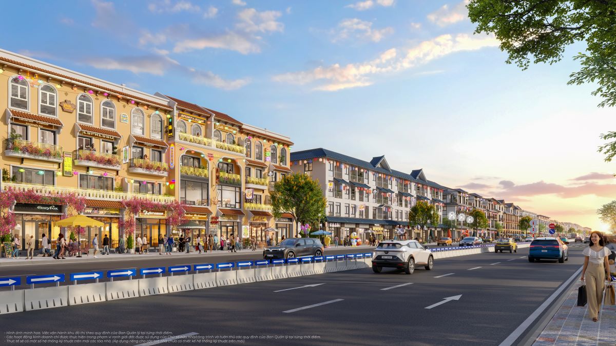C&aacute;c căn nh&agrave; phố Boulevard Prime với thiết kế linh hoạt v&agrave; ph&aacute;p l&yacute; minh bạch lu&ocirc;n thu h&uacute;t giới đầu tư