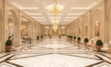 Đại sảnh long lanh như cung điện trong Nh&agrave; h&aacute;t tại Vinhomes Ocean Park 2 &nbsp;