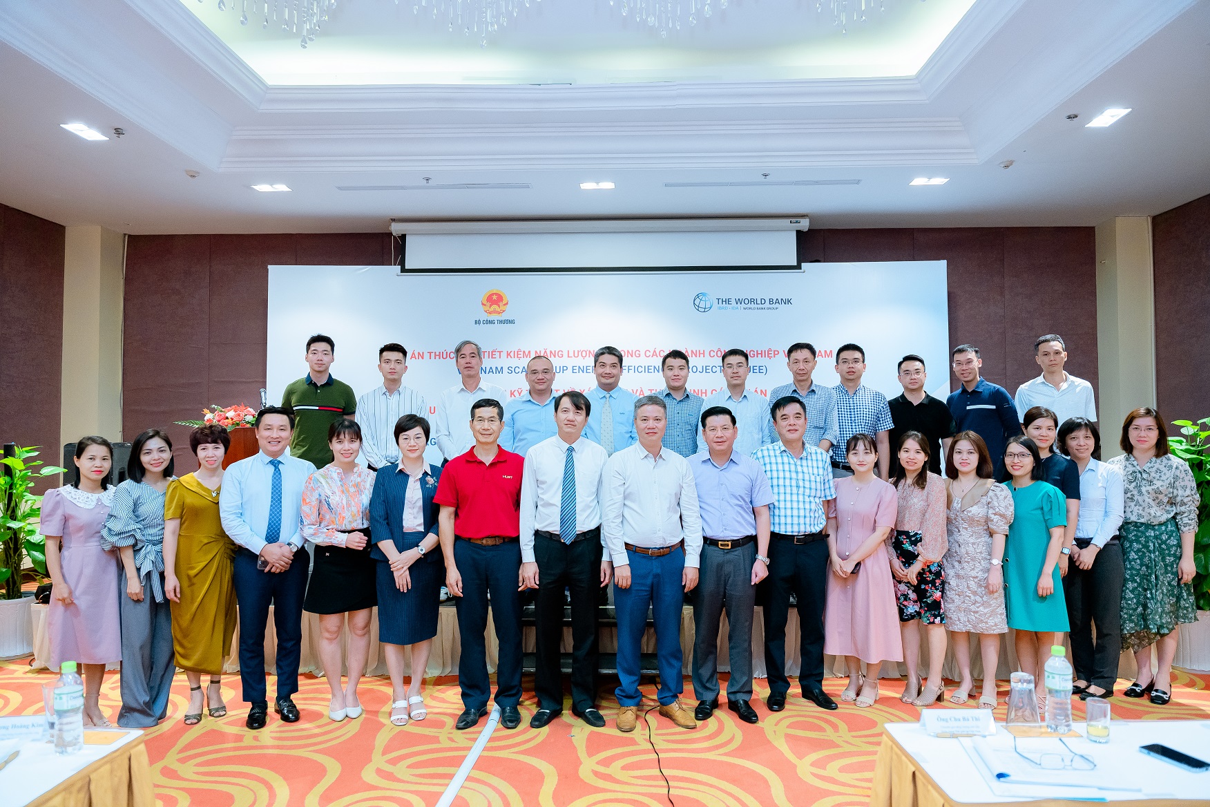 Hội nghị nằm trong khu&ocirc;n khổ Dự &aacute;n Th&uacute;c đẩy tiết kiệm năng lượng trong c&aacute;c ng&agrave;nh c&ocirc;ng nghiệp Việt Nam