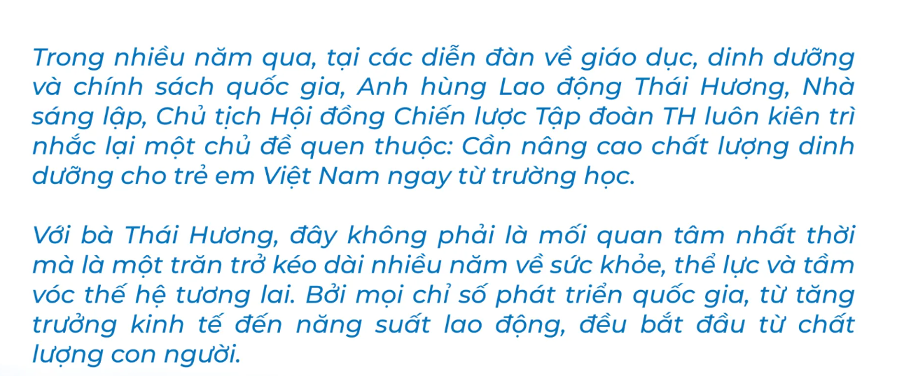 Anh hùng Lao động Thái Hương và những trăn trở về đề xuất xây dựng Luật Dinh dưỡng học đường - Ảnh 1