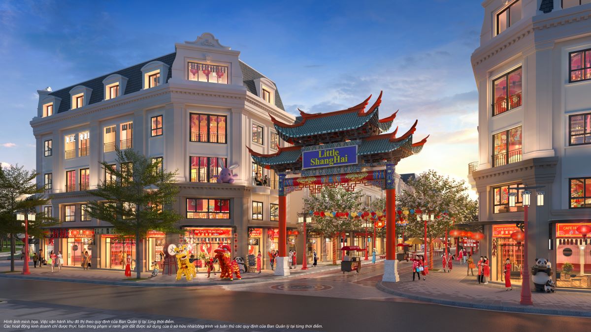 Khu phố đi bộ Little Shanghai sầm uất, nhộn nhịp suốt 24/7 &nbsp;