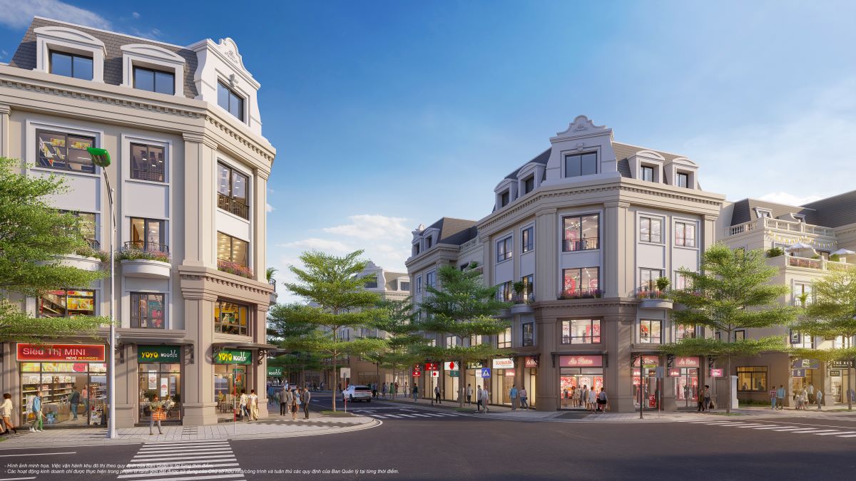 C&aacute;c căn shophouse được t&iacute;nh to&aacute;n, quy hoạch, thiết kế để tối ưu ho&aacute; c&ocirc;ng năng, đ&aacute;p ứng nhu cầu vừa ở, vừa kinh doanh của chủ nh&acirc;n &nbsp;