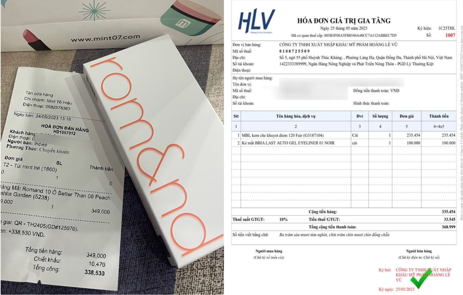 H&#224; Nội: Mập mờ việc xuất h&#243;a đơn GTGT của một số hệ thống b&#225;n lẻ nổi tiếng - Ảnh 1