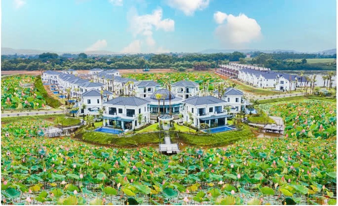 Dự &aacute;n khu du lịch, biệt thự sinh th&aacute;i - nghỉ dưỡng Vườn Vua.