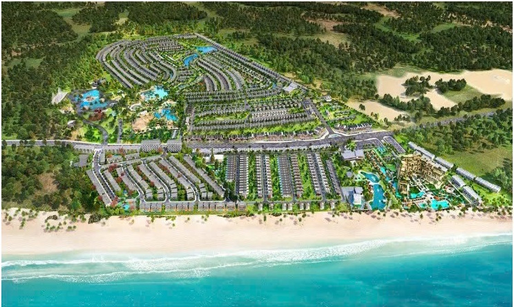 Phối cảnh dự &aacute;n NovaWorld Ho Tram.