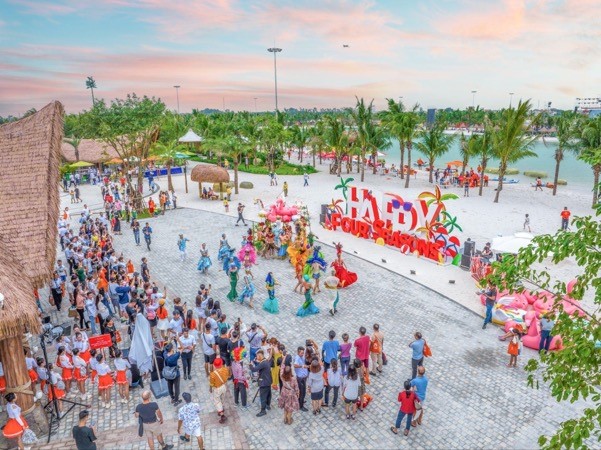 Nhịp sống bốn m&ugrave;a lễ hội tại Vinhomes Ocean Park 3 &nbsp;
