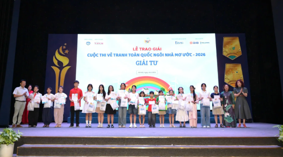 Gala trao giải Ngôi nhà mơ ước 2026 và phát động cuộc thi Trường học hạnh phúc - Ảnh 11