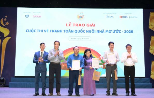 Gala trao giải Ngôi nhà mơ ước 2026 và phát động cuộc thi Trường học hạnh phúc - Ảnh 22