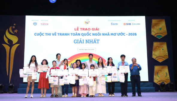 Gala trao giải Ngôi nhà mơ ước 2026 và phát động cuộc thi Trường học hạnh phúc - Ảnh 8