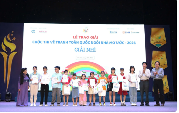 Gala trao giải Ngôi nhà mơ ước 2026 và phát động cuộc thi Trường học hạnh phúc - Ảnh 9