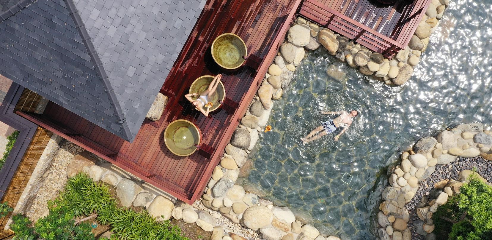 Khu nghỉ dưỡng suối kho&aacute;ng n&oacute;ng Yoko Onsen Quang Hanh ưu đ&atilde;i tới 20% ph&iacute; dịch vụ cho chủ thẻ NCB Visa &nbsp;