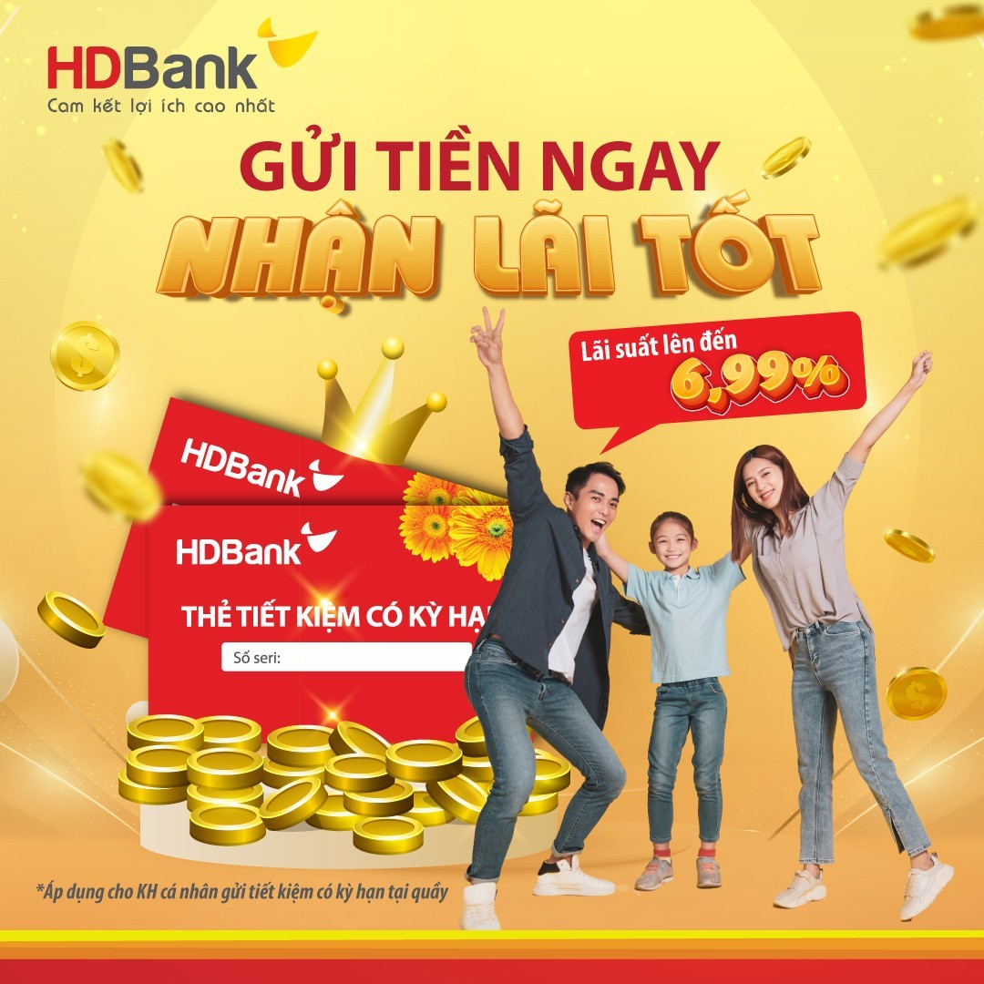 Chương tr&igrave;nh gửi tiết kiệm tại quầy m&agrave; anh Minh To&agrave;n đang tham gia