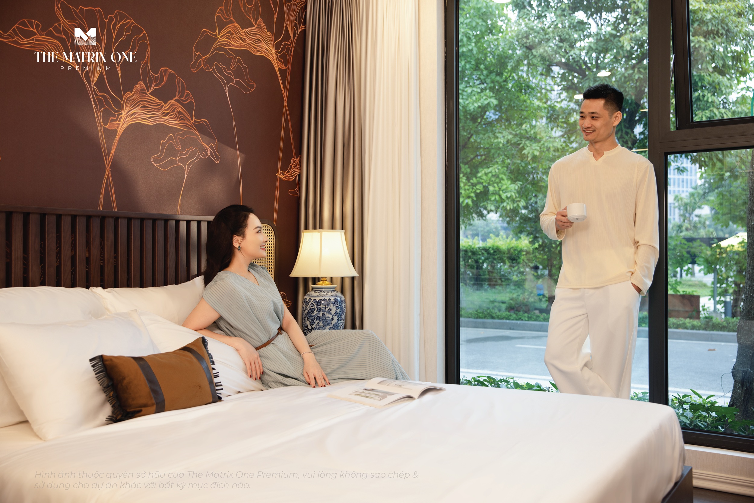 Căn hộ diện t&iacute;ch lớn tại The Matrix One Premium sở hữu mặt dựng k&iacute;nh to&agrave;n cảnh, mang đến trải nghiệm sống thượng lưu giữa thi&ecirc;n nhi&ecirc;n &nbsp;