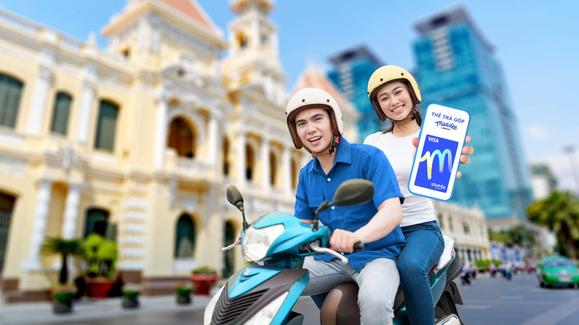 Giảm 50% trên Gojek và Xanh SM khi dùng Thẻ trả góp Muadee - Ảnh 1